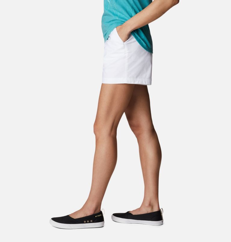 Women's PFG Sun Drifter Chino Shorts, Color: White, image 3