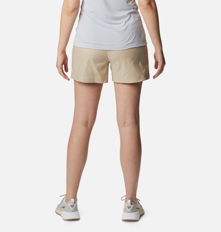 Women's PFG Sun Drifter Chino Shorts, Color: Ancient Fossil, image 2