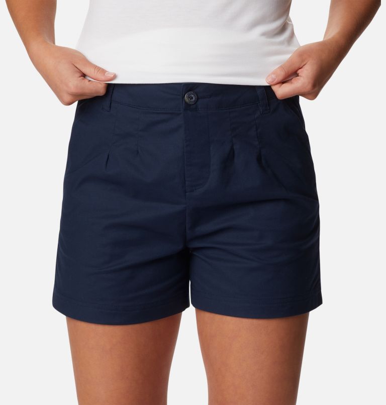 Women's PFG Sun Drifter Chino Shorts, Color: Collegiate Navy, image 4