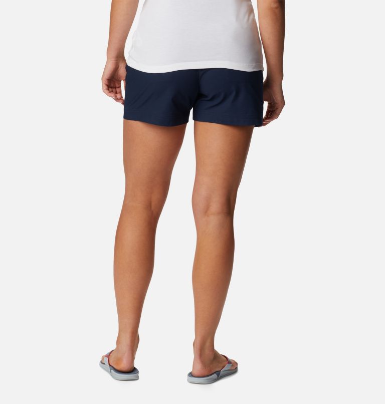 Thumbnail: Women's PFG Sun Drifter Chino Shorts, Color: Collegiate Navy, image 2