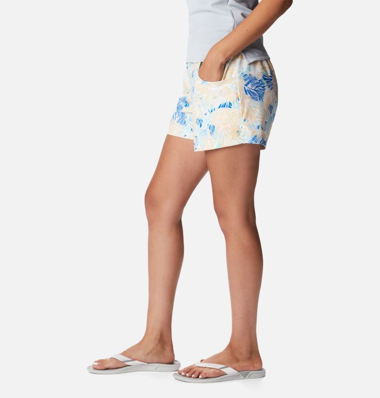 Thumbnail: Women's PFG Super Slack Water Stretch Water Shorts, Color: Blue Macaw Tropic Blend, image 3