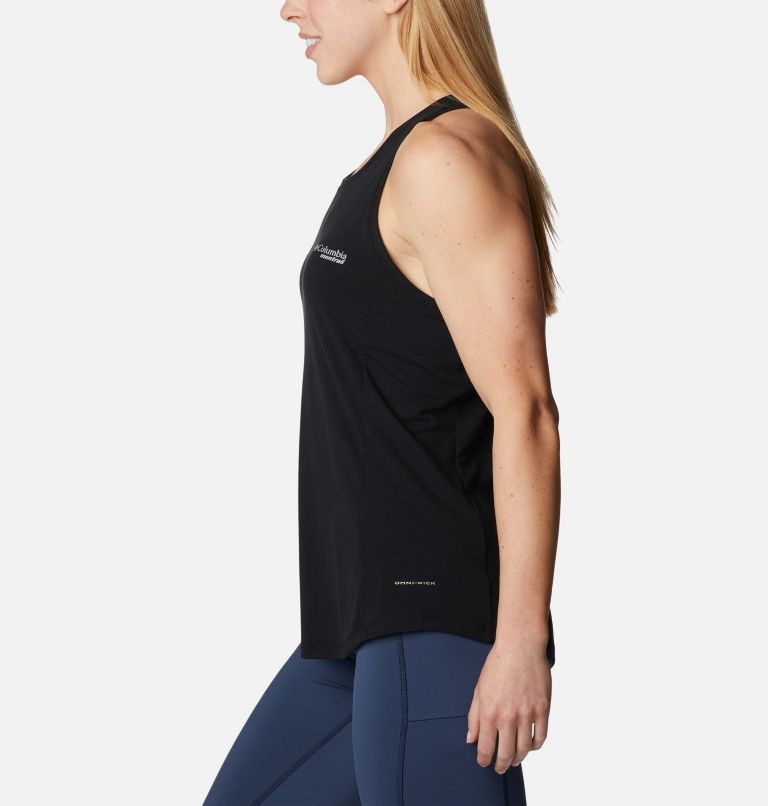 Women's Endless Trail Running Tank, Color: Black, image 3