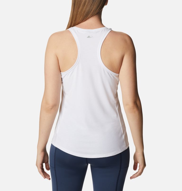 Women's Endless Trail Running Tank, Color: White, image 2
