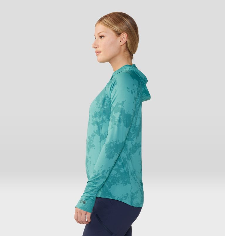 Thumbnail: Women's Crater Lake  Active Hoody, Color: Palisades Scatter Dye Print, image 3