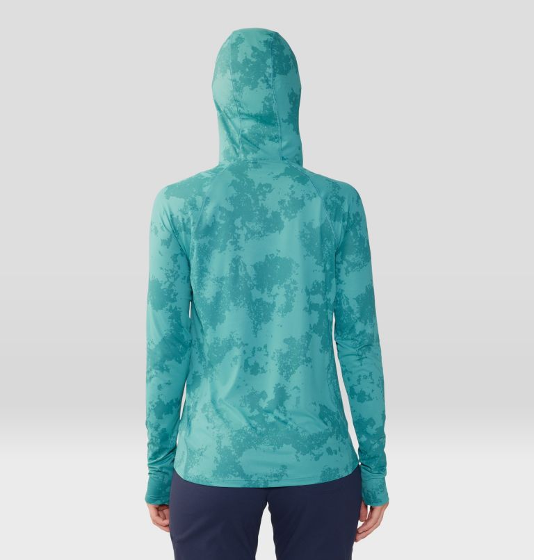 Thumbnail: Women's Crater Lake  Active Hoody, Color: Palisades Scatter Dye Print, image 2