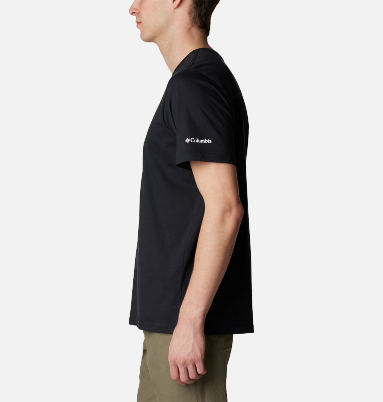 Men's Rockaway River Outdoor T-Shirt, Color: Black, Range Roamer, image 3