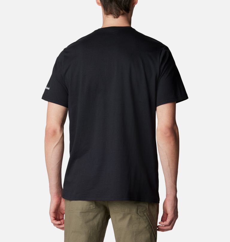 Men's Rockaway River Outdoor T-Shirt, Color: Black, Range Roamer, image 2