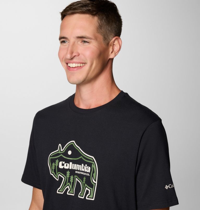 Men's Rockaway River Outdoor T-Shirt, Color: Black, Ranger Roamer, image 5