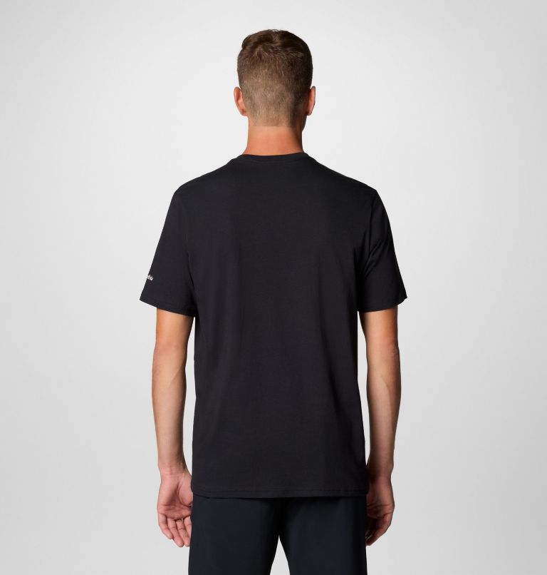 Men's Rockaway River Outdoor T-Shirt, Color: Black, Ranger Roamer, image 2