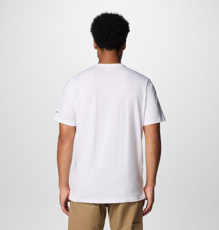 Men's Rockaway River Outdoor T-Shirt, Color: White, Range Roamer, image 2
