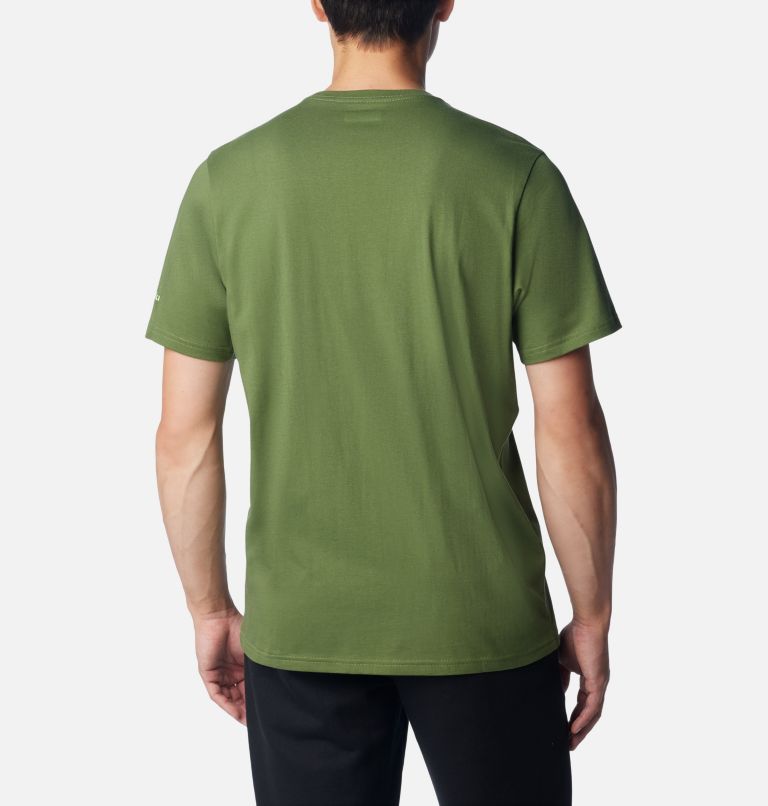 Columbia Rockaway River Short Sleeve T-shirt Green L Man 2036401-352-L