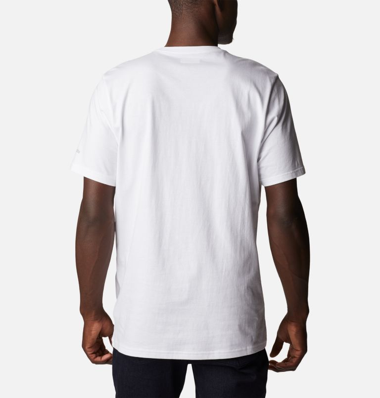 Thumbnail: Men's Wild Places T-Shirt, Color: White, Outdoorsy Pride, image 2