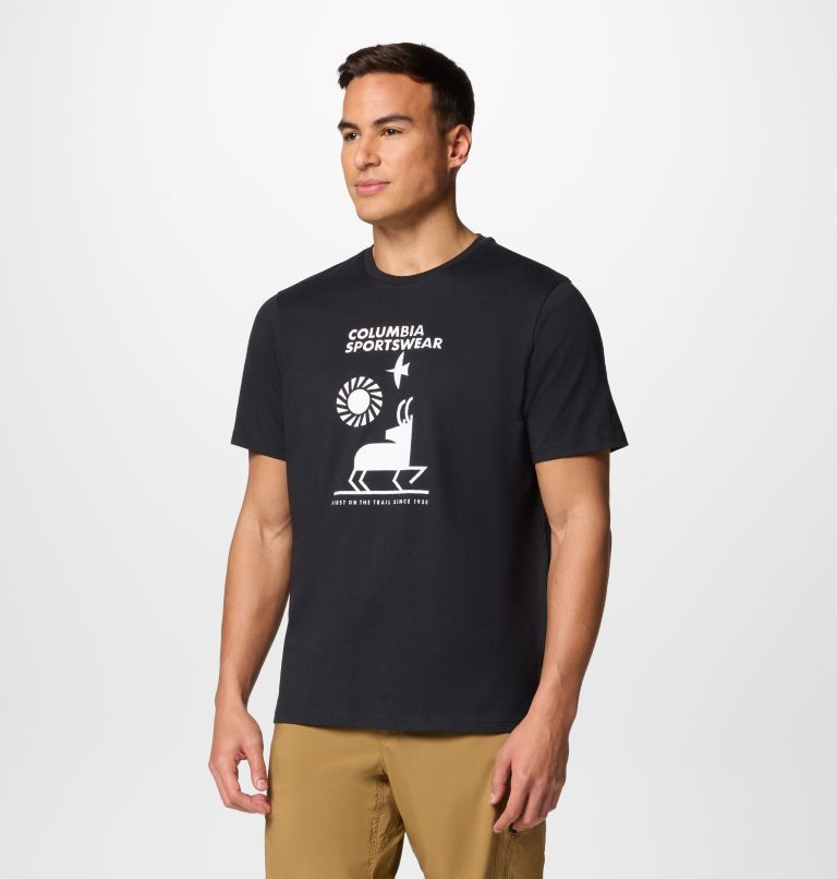 T-shirt Explorers Canyon Homme, Color: Black, Naturally Outdoor, image 3