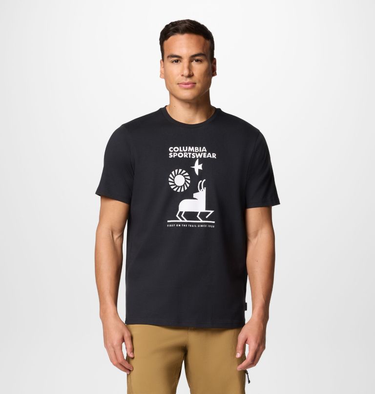 T-shirt Explorers Canyon Homme, Color: Black, Naturally Outdoor, image 1