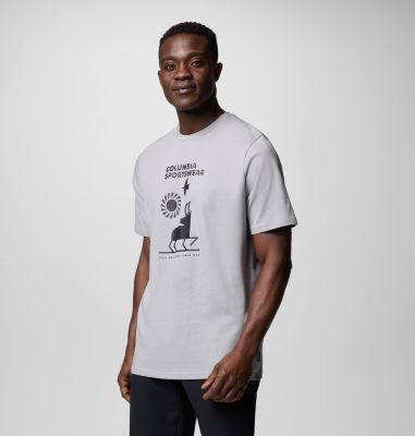 Men's Explorers Canyon T-Shirt, Color: Columbia Grey, Naturally Outdoor, image 15
