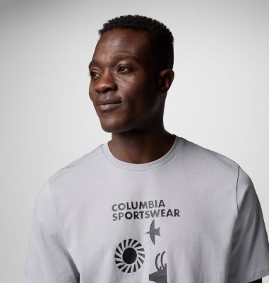 Men's Explorers Canyon T-Shirt, Color: Columbia Grey, Naturally Outdoor, image 16