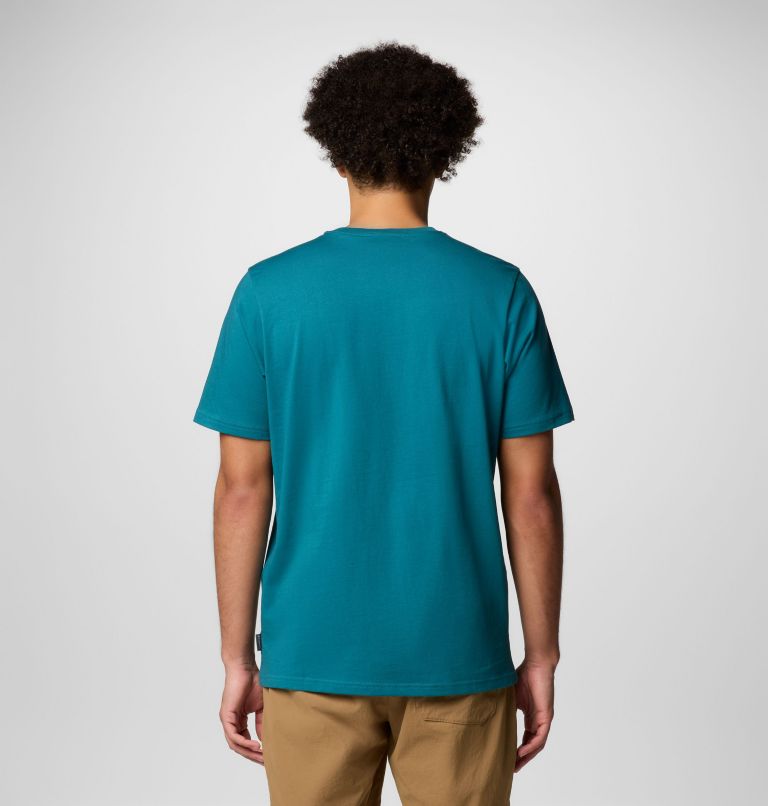 T-shirt Explorers Canyon Homme, Color: River Blue, Naturally Outdoor, image 2