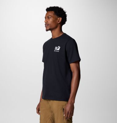 Men's Explorers Canyon Back Graphic T-Shirt, Color: Black, Explore Outdoors, image 3