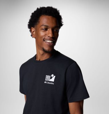 Men's Explorers Canyon Back Graphic T-Shirt, Color: Black, Explore Outdoors, image 4