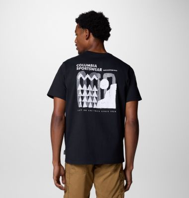 Explorers Canyon Back SS Tee, Color: Black, Explore Outdoors, image 1