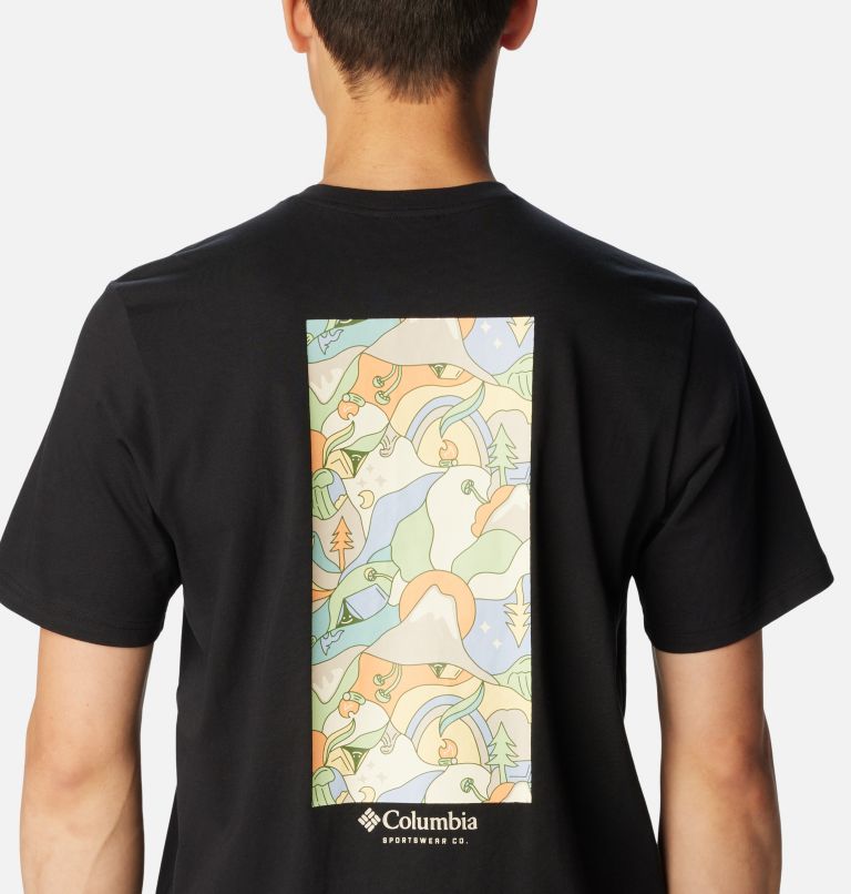 Men's Explorers Canyon Back Graphic T-Shirt, Color: Black, Epicamp Graphic, image 5