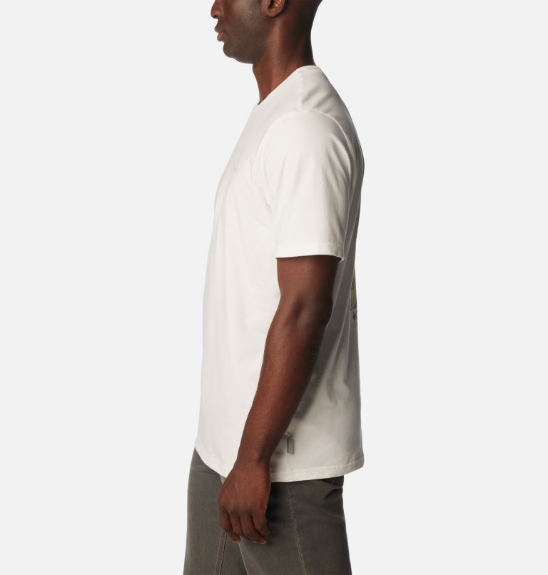 Men's Explorers Canyon Back T-Shirt, Color: White, Epicamp Graphic, image 3