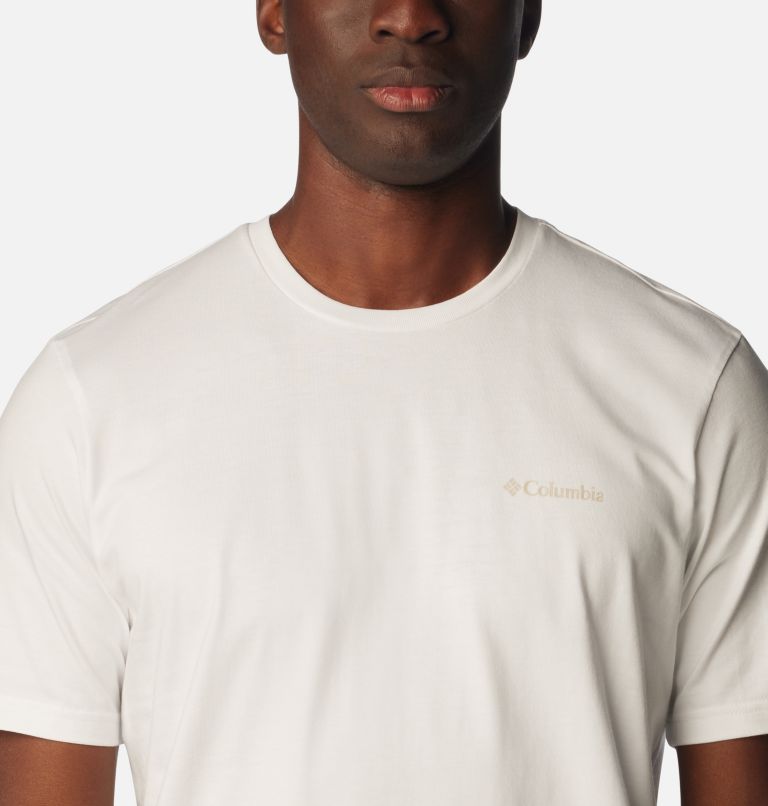 Men's Explorers Canyon Back T-Shirt, Color: White, Epicamp Graphic, image 4
