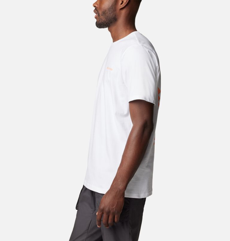 Camiseta con estampado en la espalda Explorers Canyon para hombre, Color: White, Bearly Tribe, image 3