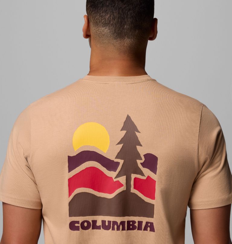 Explorers Canyon Back SS Tee, Color: Canoe, Get Hiked, image 6