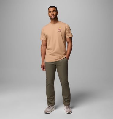 Men's Explorers Canyon Back Graphic T-Shirt, Color: Canoe, Get Hiked, image 4