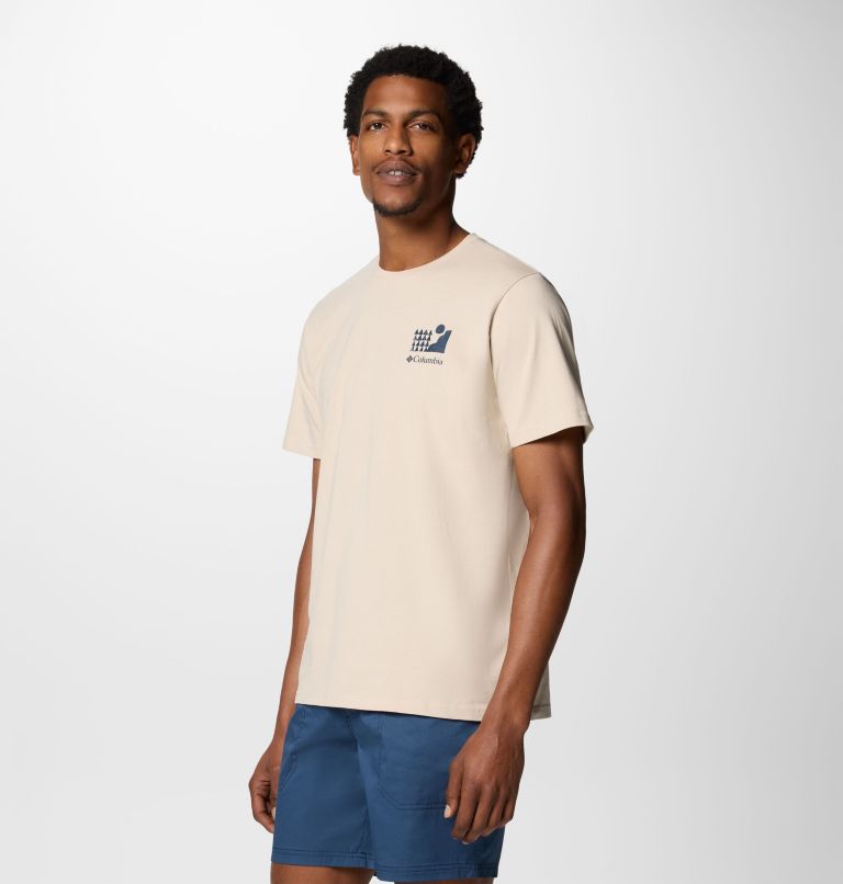 Men's Explorers Canyon Back Graphic T-Shirt, Color: Dark Stone, Explore Outdoors, image 3