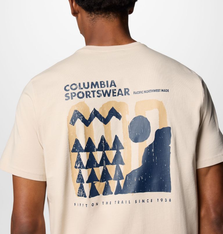 Men's Explorers Canyon Back Graphic T-Shirt, Color: Dark Stone, Explore Outdoors, image 5