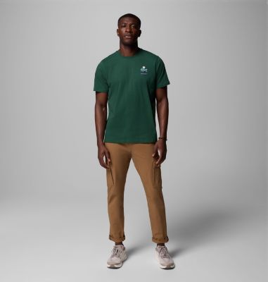 Men's Explorers Canyon Back Graphic T-Shirt, Color: Rain Forest, Get Hiked, image 10