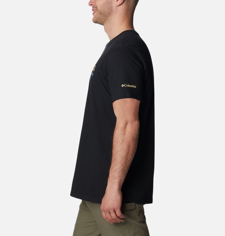 Camiseta estampada Deschutes Valley para hombre, Color: Black, CSC Retro Logo Graphic, image 3