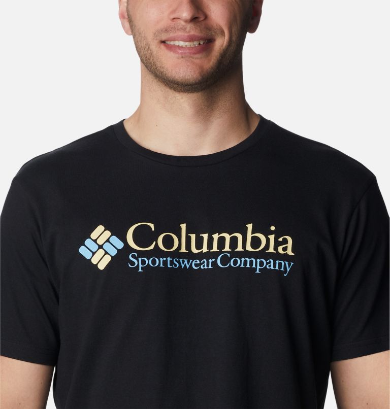 Camiseta estampada Deschutes Valley para hombre, Color: Black, CSC Retro Logo Graphic, image 4
