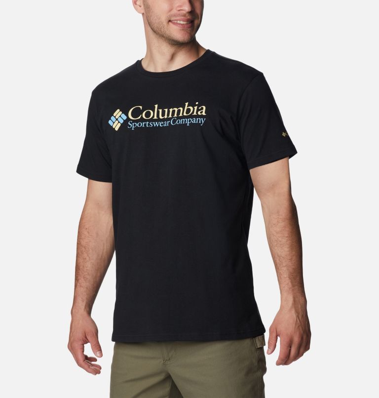 Camiseta estampada Deschutes Valley para hombre, Color: Black, CSC Retro Logo Graphic, image 5
