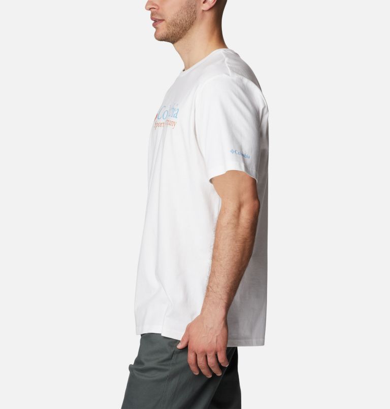 Camiseta estampada Deschutes Valley para hombre, Color: White, CSC Retro Logo Graphic, image 3