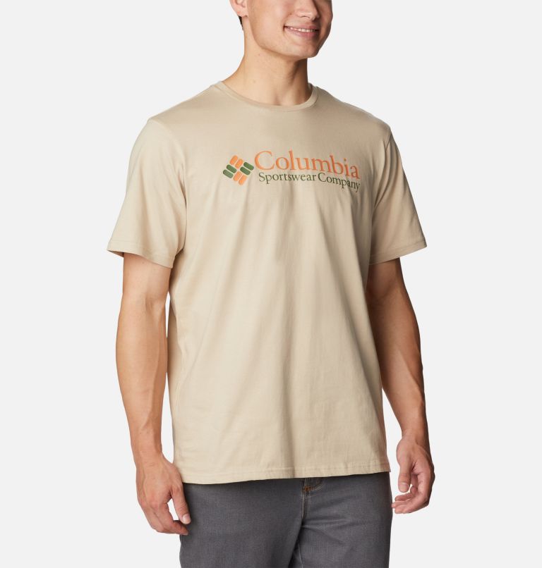Thumbnail: Men's Deschutes Valley Graphic T-Shirt, Color: Ancient Fossil, CSC Retro Logo Graphic, image 5