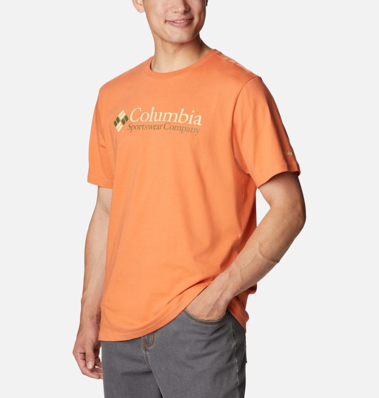 Thumbnail: Men's Deschutes Valley Graphic T-Shirt, Color: Desert Orange, CSC Retro Logo Graphic, image 5