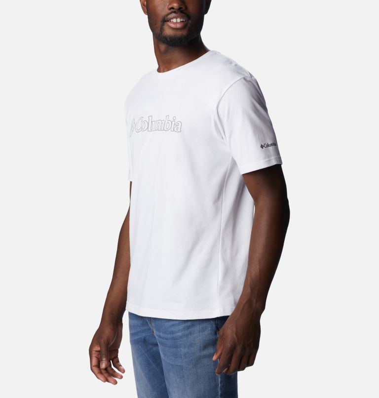 Men's Pacific Crossing II Graphic T-Shirt, Color: White, CSC Outlined Graphic, image 5