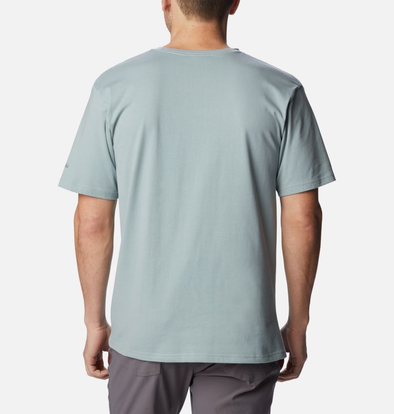 Thumbnail: Camiseta estampada Pacific Crossing II para hombre, Color: Niagara, CSC Stacked Logo Graphic, image 2