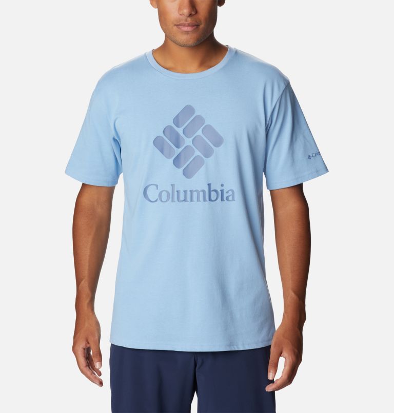Thumbnail: Men's Pacific Crossing II Graphic T-Shirt, Color: Jet Stream, CSC Stacked Logo Graphic, image 1