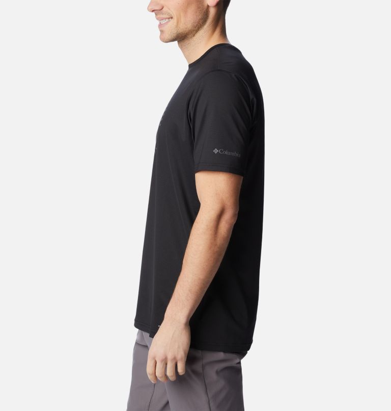 Camiseta técnica Ice Lake para hombre, Color: Black, Boundless HD Graphic, image 3