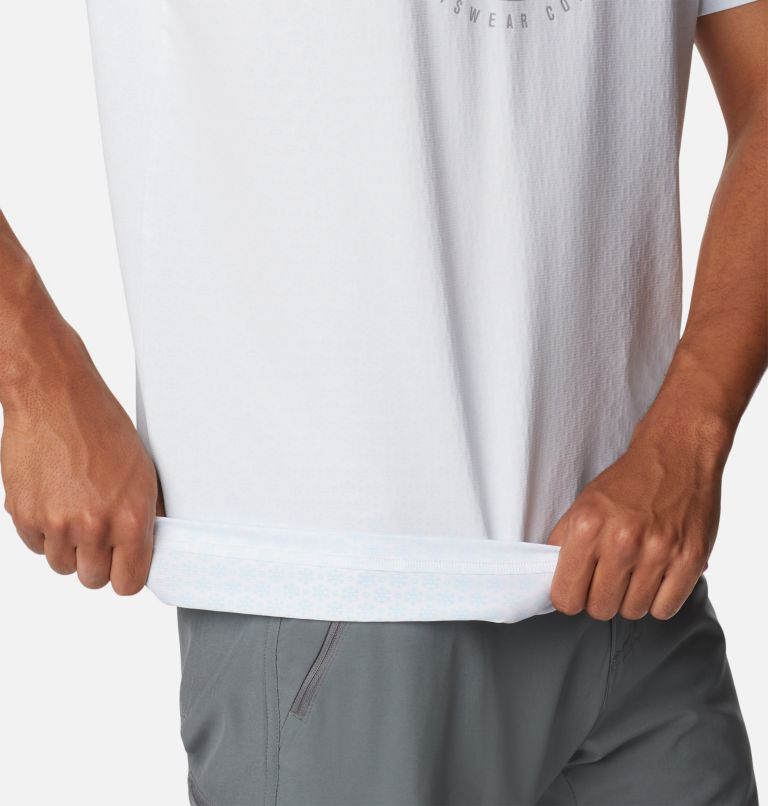 M Ice Lake SS Tee | 100 | S, Color: White, Boundless HD Graphic, image 5