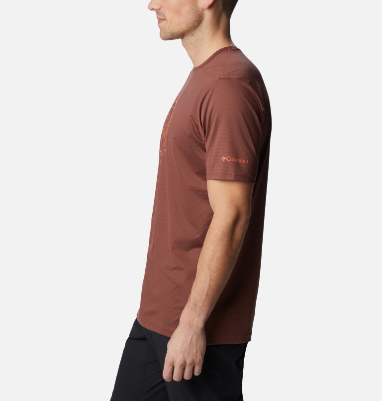 M Ice Lake SS Tee | 640 | XXL, Color: Light Raisin, Boundless HD Graphic, image 3