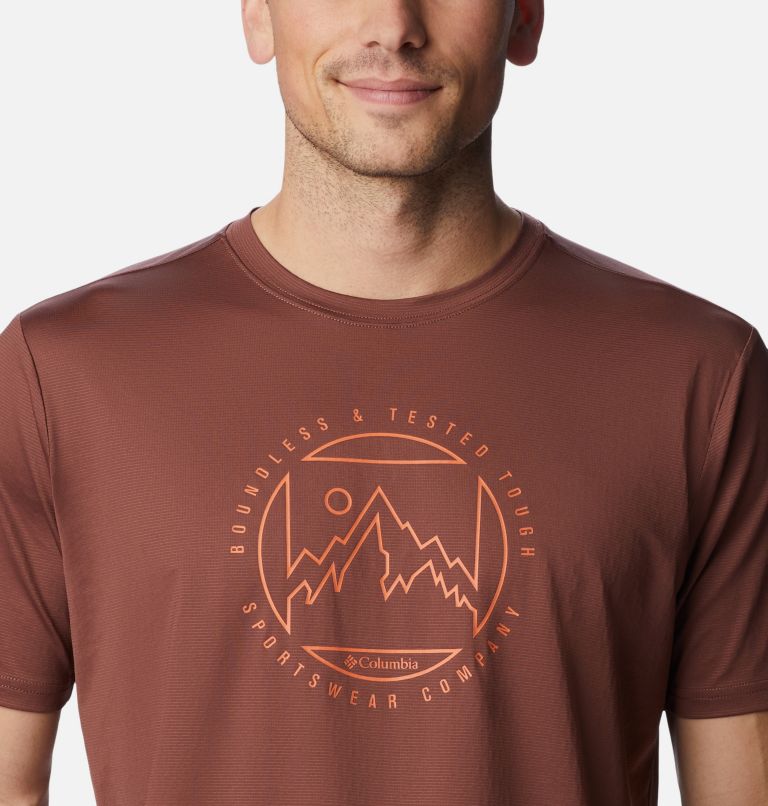 M Ice Lake SS Tee | 640 | XXL, Color: Light Raisin, Boundless HD Graphic, image 4
