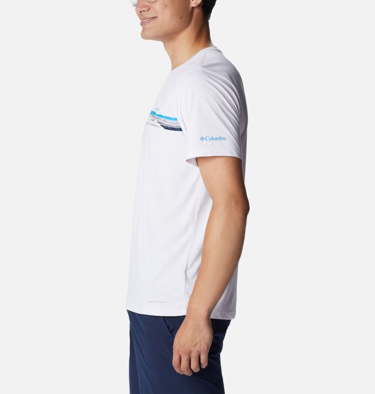 Columbia Hike Graphic SS Tee | 100 | M, Color: White, Streamlined Graphic, image 3