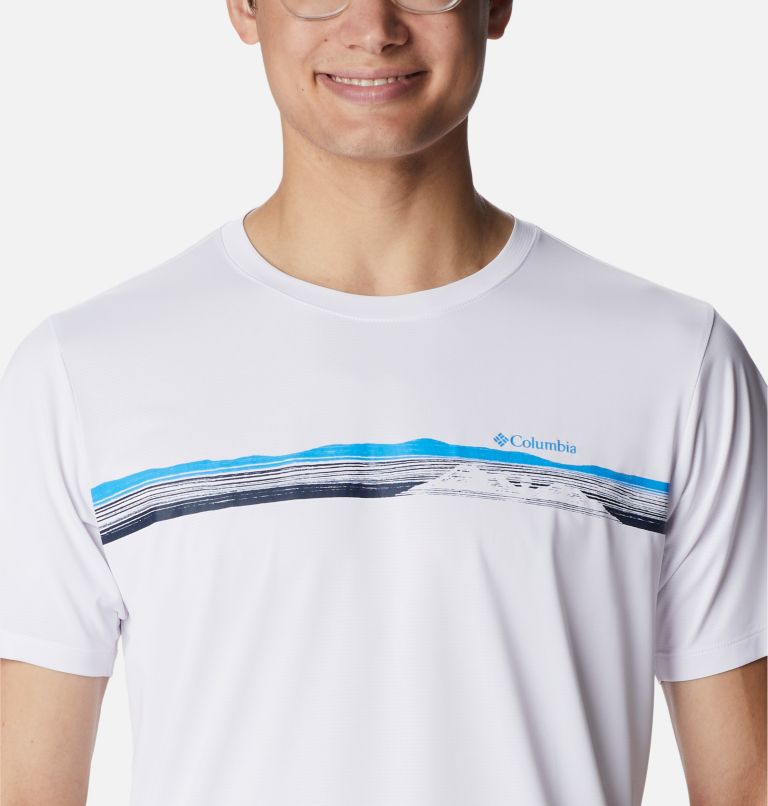 Columbia Hike Graphic SS Tee | 100 | M, Color: White, Streamlined Graphic, image 4