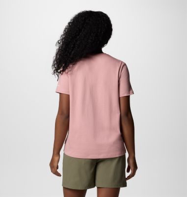 Women's Boundless Beauty Graphic T-Shirt, Color: Eraser Pink, Outback Critters, image 2