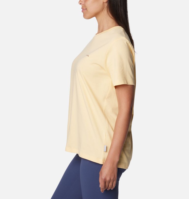Women's Boundless Beauty Graphic T-Shirt, Color: Sunkissed, Simple Gorge, image 3